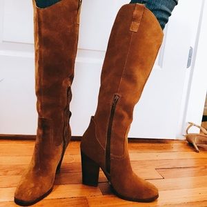 Crown Vintage Carmel Suede Boots